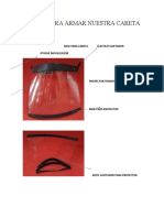 Partes para Armar Nuestra Careta