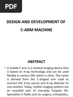 Design and Development of C-Arm Machine