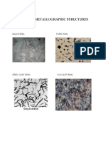 Study of Metallographic Structures: Mild Steel Pure Iron