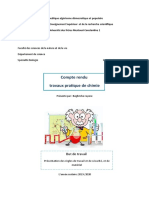 TP01-Compte Rendu Travaux Pratique de Chimie