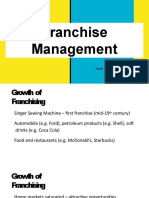 Chapter 1 Introduction To Franchising Management