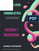 Marihuana y Cocaina