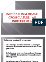 International hr and cross culture – an introduction