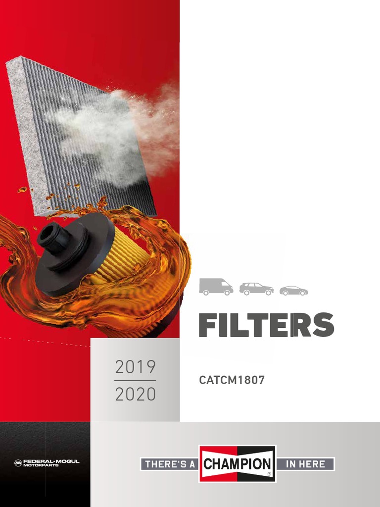 Filters Catalogue 2018 PDF | PDF | Diesel Engine | Fuel Injection