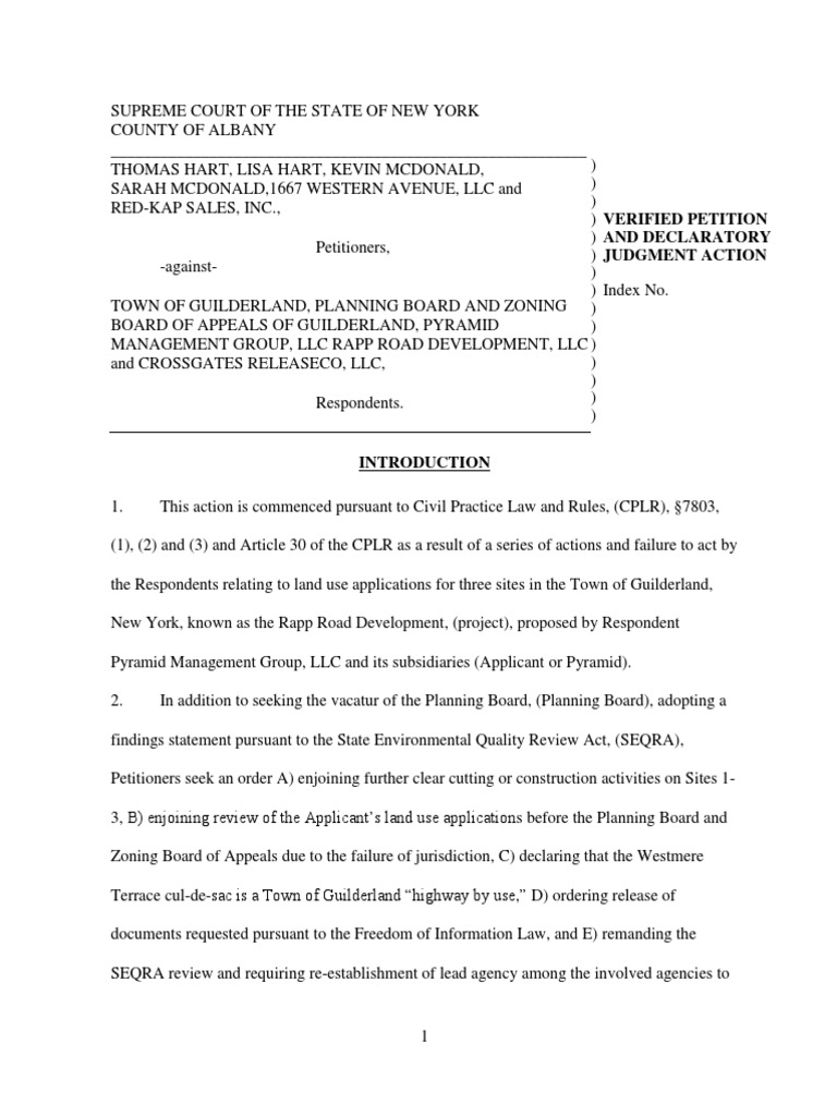 Costco Complaint Sept 2020 PDF Wetland Environmental Impact Assessment
