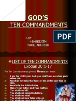 10 Commandments