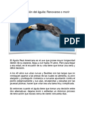 El Aguila. Renovarse o Morir | PDF