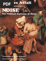 Jacques Attali - NOISE - The Political Economy of Music