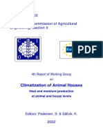 CIGR Report on Climatization of Animal Houses