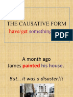 The Causative Form: Have/get