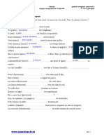 Exercices Passé Composé 1