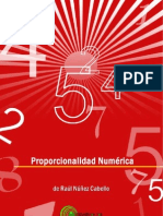 Proporcionalidad Numerica