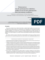 Barragán, Torres, Caicedo - Democracia y Mecanismos de Participación Ciudadana