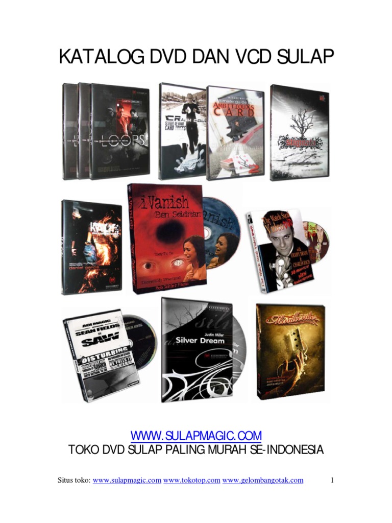 DVD Tutorial Sulap Terbaik Indonesia | PDF