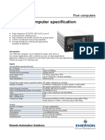 Product Data Sheet Flow Computer 7955 Flow Computer Specifications Ras en 133418