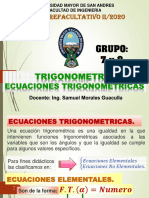 Curso Prefacultativo Ii/2020: Universidad Mayor de San Andres Facultad de Ingenieria