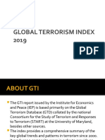 Global Terrorism Index 2019