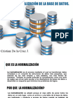 normalizacion de la base de datos Cristian De la Cruz.ppt