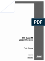 CASE 590SM Super M Loader Backhoe
