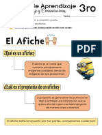 Guía de Aprendizaje - El Afiche