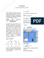 Informe Circuito RC