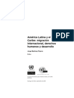 America Latina y El Caribe Migracion Internacional, Derechos Humanos y Desarollo