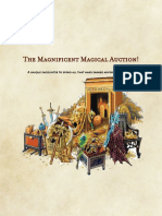 The Magnificent Magical Auction!: A Unique Encounter To Spend All That Hard Earned Adventuring Money!