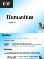 Humanities: Rhea Mae Amit Bsa-Ii