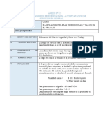 TDR Plan de Seguridad y Salud en El Trabajo