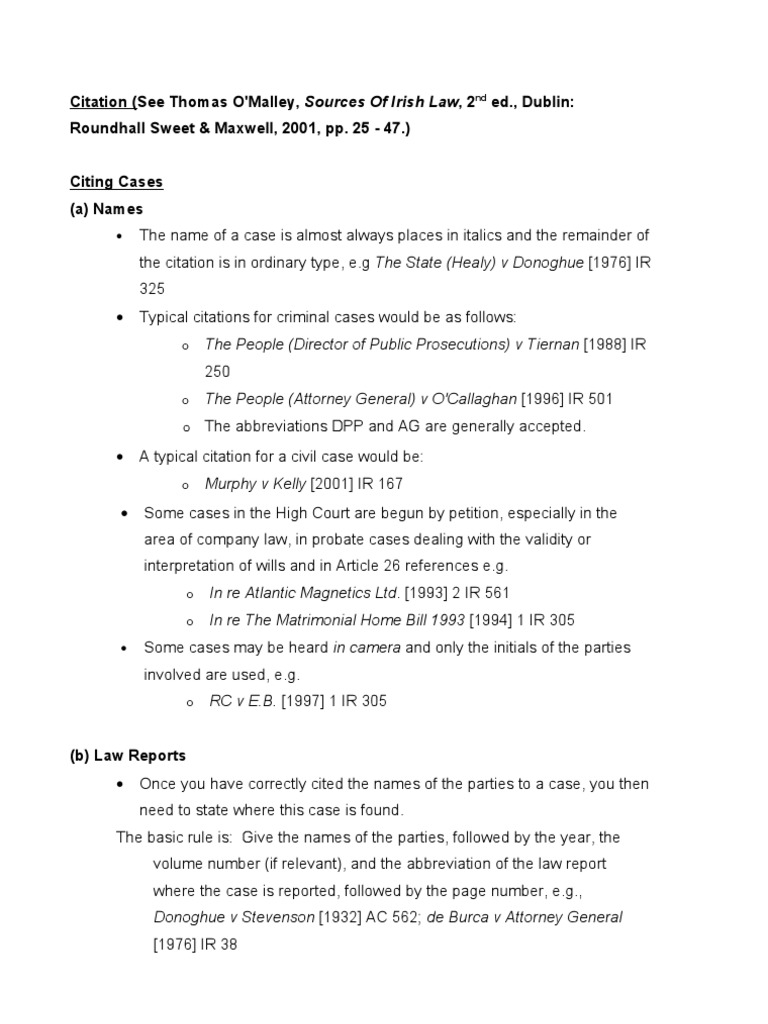 Student case brief example picture