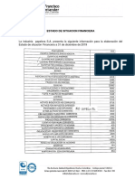 Ejercicio 3. Estado de Situacion Financiera PDF