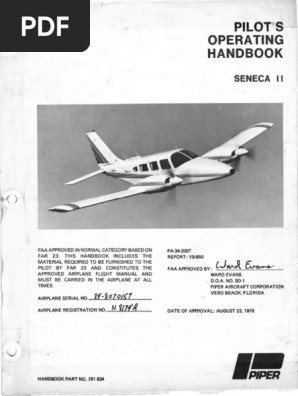 Pa34 0t Poh Vb 850 Pdf