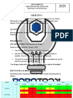 Procedimiento Prevecion de Abuso de Drogas o Sustancias