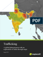Trafficking: A Global Phenomenon With An Exploration of India Through Maps