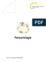 Cours Parasitologie 1
