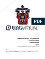 Programacion Estructurada. Actividad 2. Práctica de Programación de Estructuras de Control Secuencial