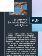 El Ministerio Social y La Misión de La Iglesia
