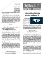 Hojitas de Fe 375 - A4 - Parábola del Rey que celebra las bodas de su Hijo