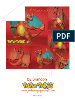 Charizard Letter Lined