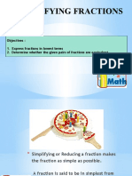 BUS - MATH PPT Simplifying Operations On Fractions