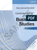 Cambridge IGCSE and O Level Business Studies Workbook Sample PDF