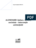 Alzheimer. Bolnav, familie, societate - interventie asistentiala