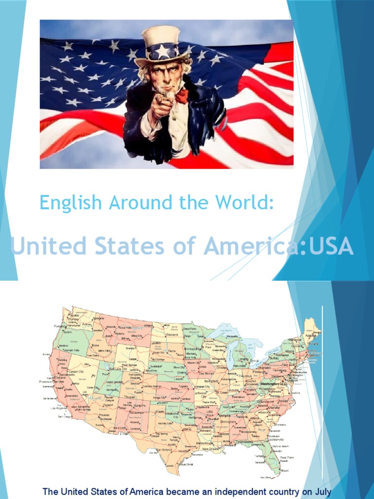 English Around The World:: United States of America:USA | PDF | Travel