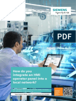 How Do You Integrate An HMI Operator Panel Into A Local Network?