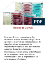 Medios de Cultivo