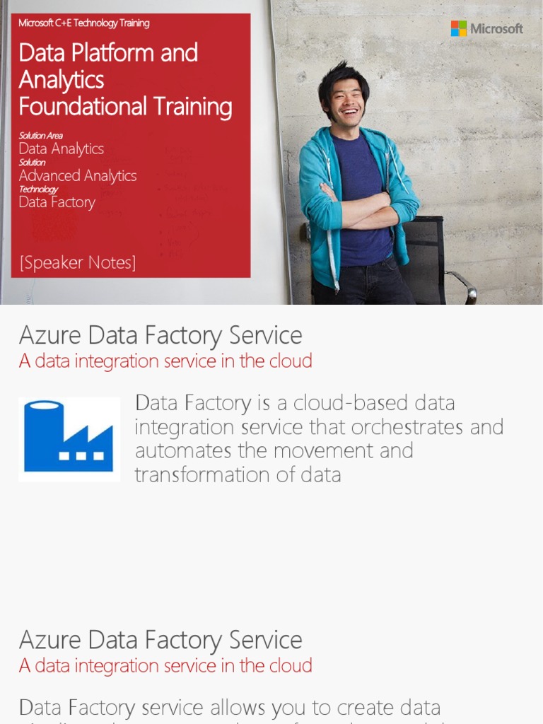 Data Platform and Analytics Foundational Training: (Speaker Notes ...