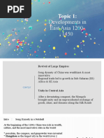AP Unit 1.1 Developments in East Asia | PDF | China | World Politics