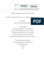 TRABAJO COLABORATIVO DISTRIBUCIÓN DE PLANTA 2° Entrega