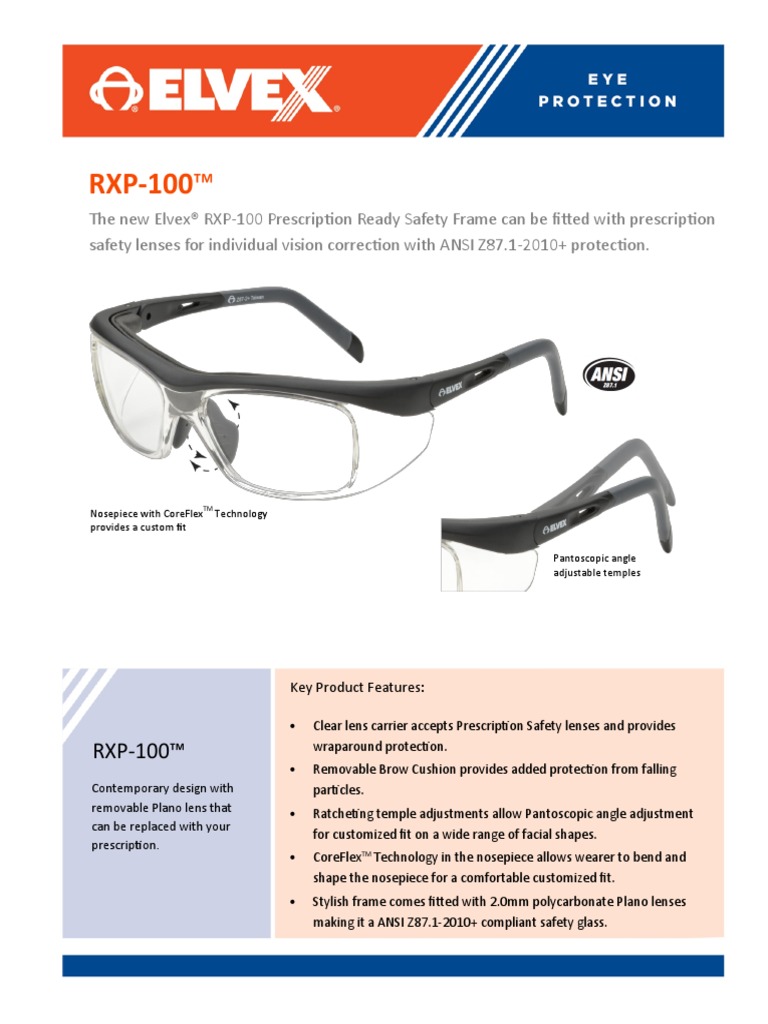 Elvex RXP-100 | PDF