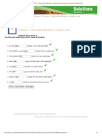 Exercise 1 - Past Simple Affirmative - Irregular Verbs - Solutions - Oxford University Press PDF